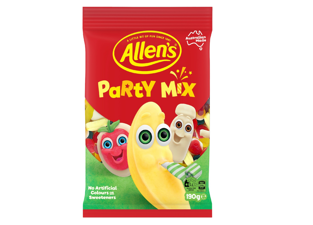 Allen's Party Mix Lollies Bag 190g